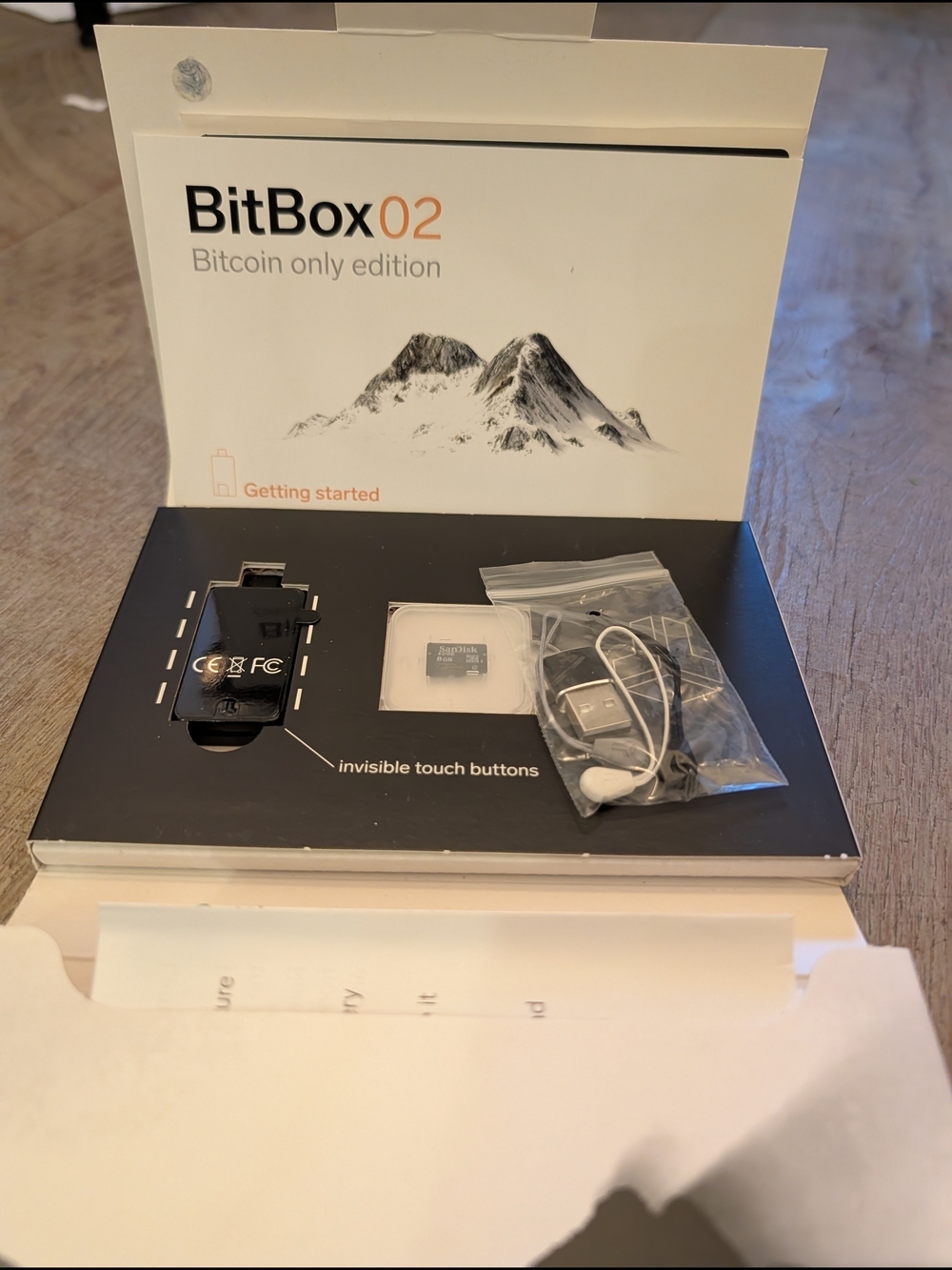 BitBox02 Bitcoin-Only Hardware Wallet Unused Open Box - Picture 2 of 8